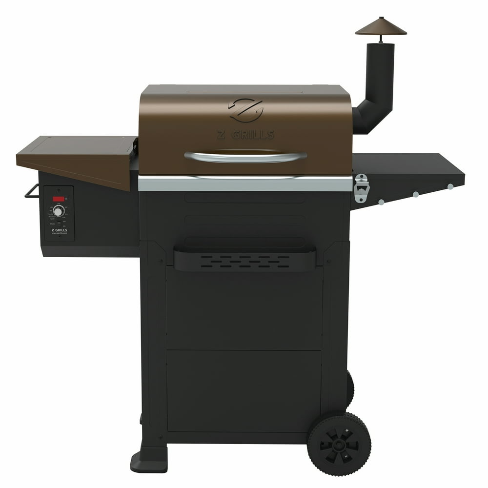 Z GRILLS ZPG6002B 573 sq. in. Wood Pellet Grill and Smoker 6in1 BBQ