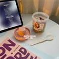 thumbnail image 6 of Overnight Oats Containers with Lids and Spoons,Leak-Proof Portable Salad Cup Yogurt Cereal Shaker for Meal Prep,Reusable Breakfast Cups E E, 6 of 9