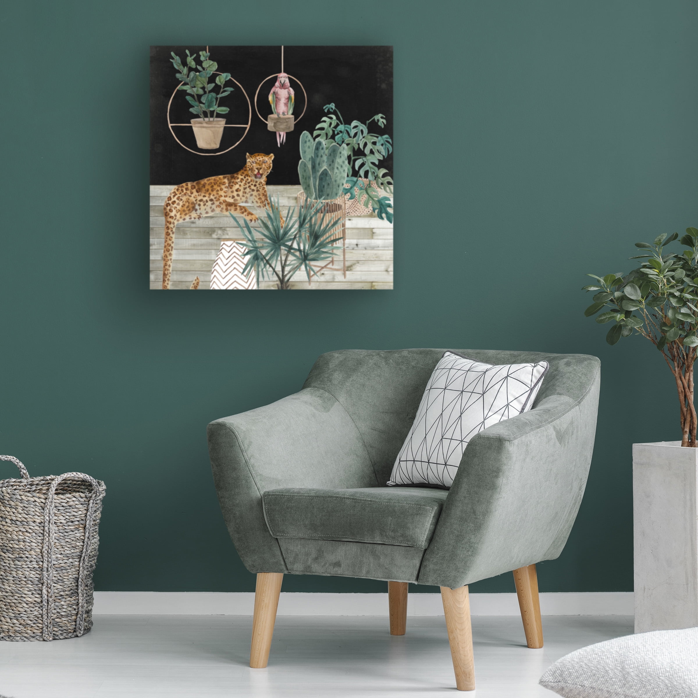 Melissa Wang 'Jungle Home I' Canvas Art