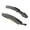 black yellow, variant on Dualoai Bike Front Rear Fenders Mudflaps for Mountain Bikes Riding Bicycling black blue