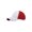Red, variant on 6 Panel Light Weight Brushed Cotton Twill Cap + GT Wristband, Red