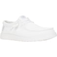 thumbnail image 5 of HEYDUDE Wally Stretch Sox Wide , White, 8, 5 of 6