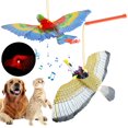 thumbnail image 1 of OUSITAID Flying Bird Cat Toy Hanging Flying Bird Automatic Cat Toy Electric Toy Bird for Cats Play Chase Exercise with Light and Sound (Eagle、Parrot ), 1 of 9
