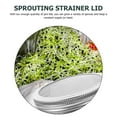 thumbnail image 6 of Jar Sprout Lids 8 Pcs Sprouting Jars with Bottles Strainer Wide Mouth Tops Stainless Steel, 6 of 6
