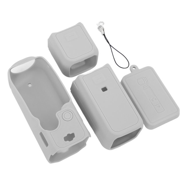 Camera Protective Cover, Silicone Soft Sports Camera Case for Pocket 3 Black,Grey,Roseate