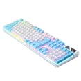 thumbnail image 4 of RYGRZJ Clavier Mécanique de Jeu Rétroéclairé LED Filaire Lumineux Argent Aigle K500, 4 of 5