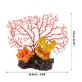 thumbnail image 2 of Unique Bargains 1 Pcs Colorful Coral Reef Decor Mini Faux Coral Decor for Aquarium Decorations Red 12.5x13cm, 2 of 7