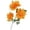 Orange, variant on Dusknt Household Imitation Clearance! Artificial Flowers, Artificial Flower Orange, Artificial Flowers*2