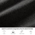 thumbnail image 2 of Vulcanodon Mens Pajama Pants Cotton Lightweight Sleep Lounge Pants PJ Bottoms with Pockets and Button Fly, 2 of 7