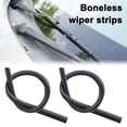 thumbnail image 2 of Car Windshield Wiper BladeStrips Integrated Boneless Wiper Rubber Strip T1M L1X0, 2 of 9