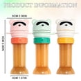 thumbnail image 4 of CoreLiving Universal Water Bottle Straw Cap and Spout Conversion Kit, Soft Silicone Replacement Lid with Integrated Drinking Straw for Standard Bottles, 1 Count, 4 of 10