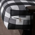 thumbnail image 5 of SIScovers Buffalo Plaid Black Full Size Futon Cover, 5 of 5