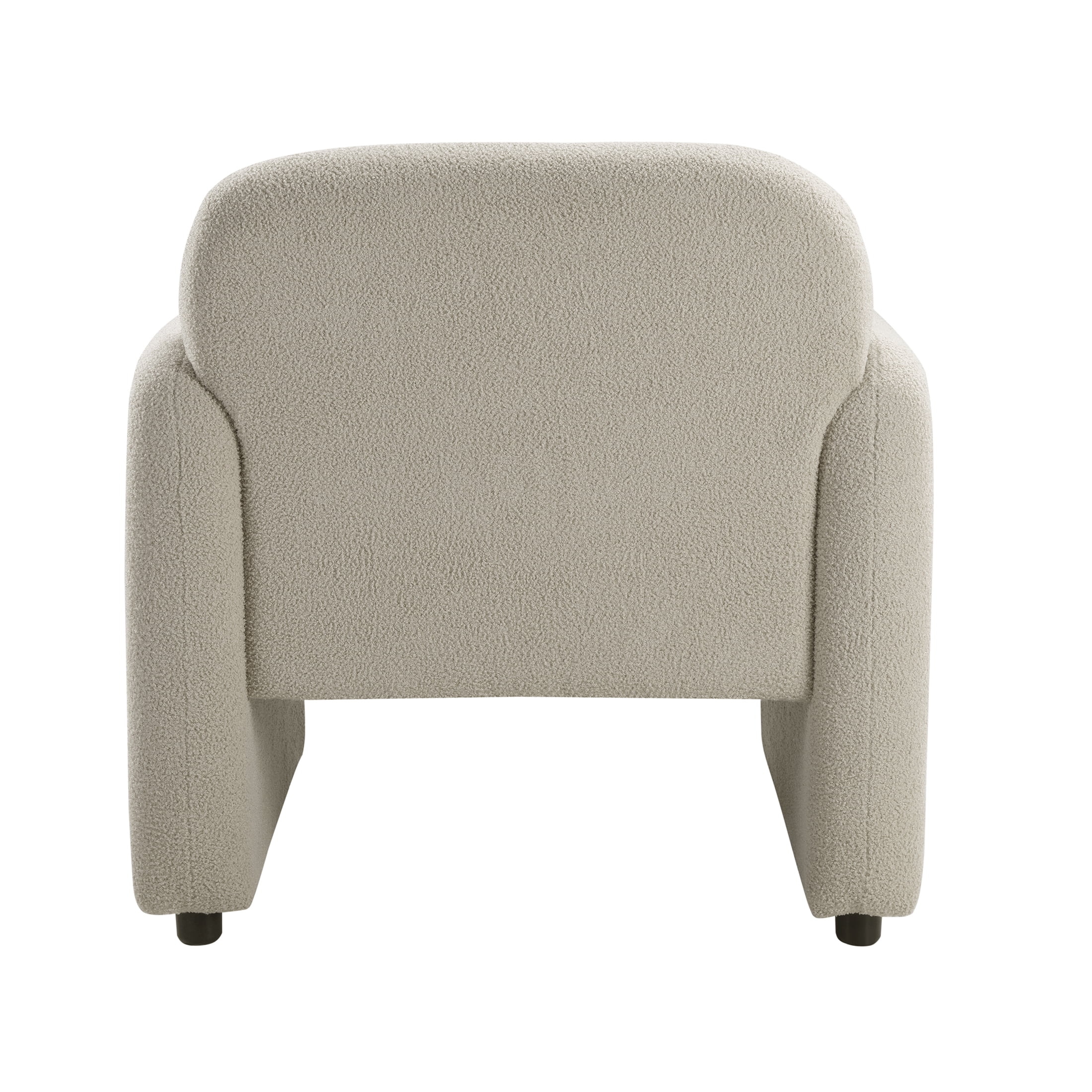 OakvillePark Therrow Boucle Accent Chair with Pillow, Taupe
