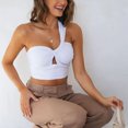 thumbnail image 4 of Camiseta sin mangas con un solo hombro, camiseta sin mangas para mujer, sujetador deportivo, camiseta sin mangas para mujer, eficiencia óptima, 4 of 8