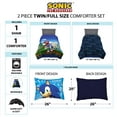 thumbnail image 5 of Sonic Kids 2-Piece Twin/Full Comforter Set, Reversible, Microfiber, 5 of 11