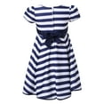 thumbnail image 2 of Richie House Girls' Striped Party Dress RH2226, 2 of 7