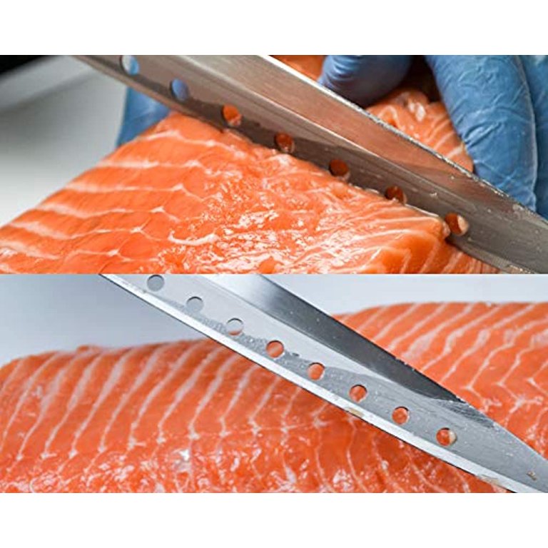 JapanBargain S-1545+1549+1550 Japanese Sushi Chef Knives, Sashimi Santoku Nakiri Knife, Set of 3