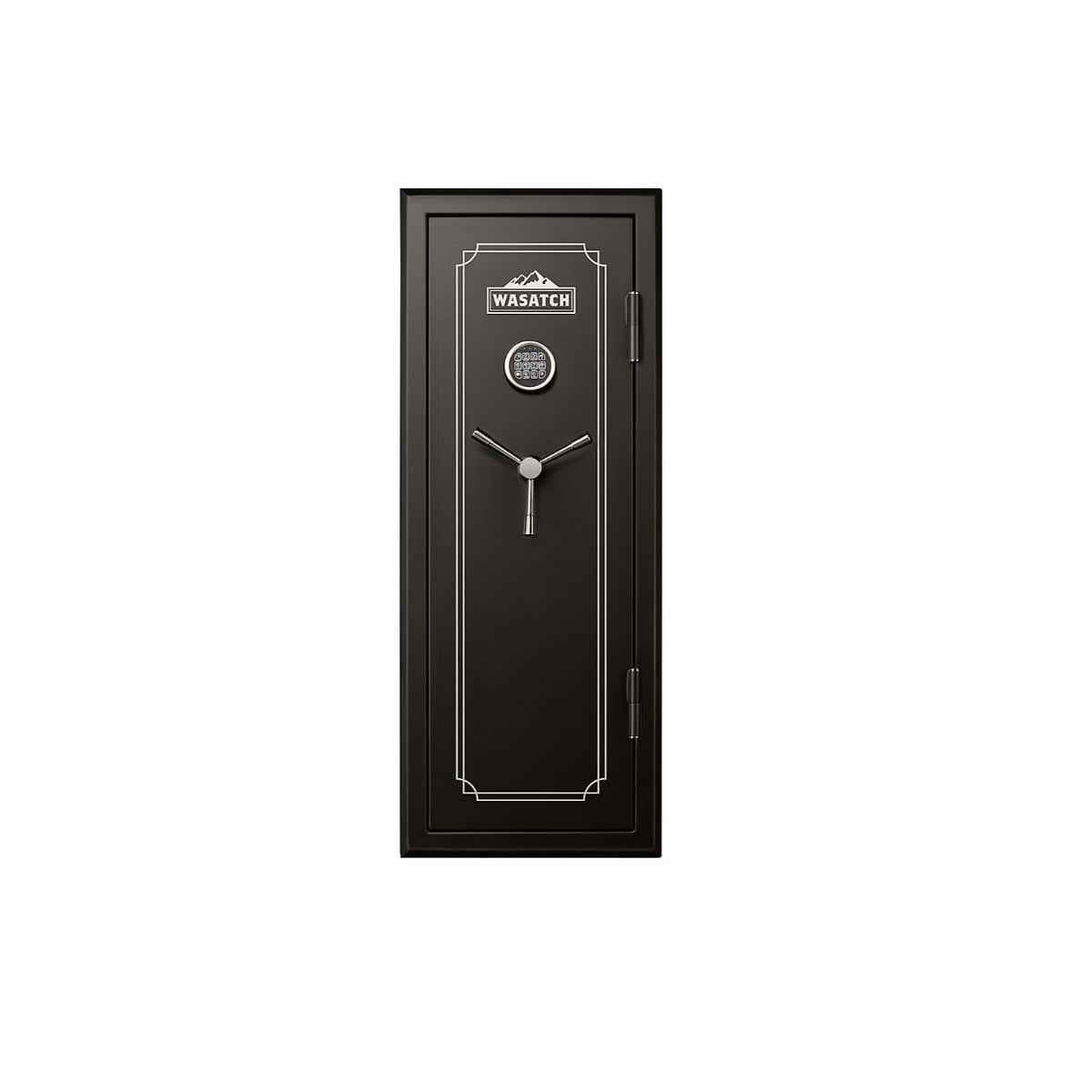 Restored Wasatch 22 Gun Fire/Waterproof Steel Safe w/ Electronic Lock, 2 Backup Keys, 4 Shelves, Carpeted Interior, Anti-Tamper, Theft Alert 22EDBWBJ (Refurbished)
