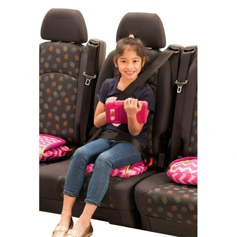 Bubble Bum Inflatable Travel Portable Booster Seat, for Kids 40-100 lbs -  for Car - Backless, Foldable & Narrow Slim Fit - Perfect for 4-11yrs Old 