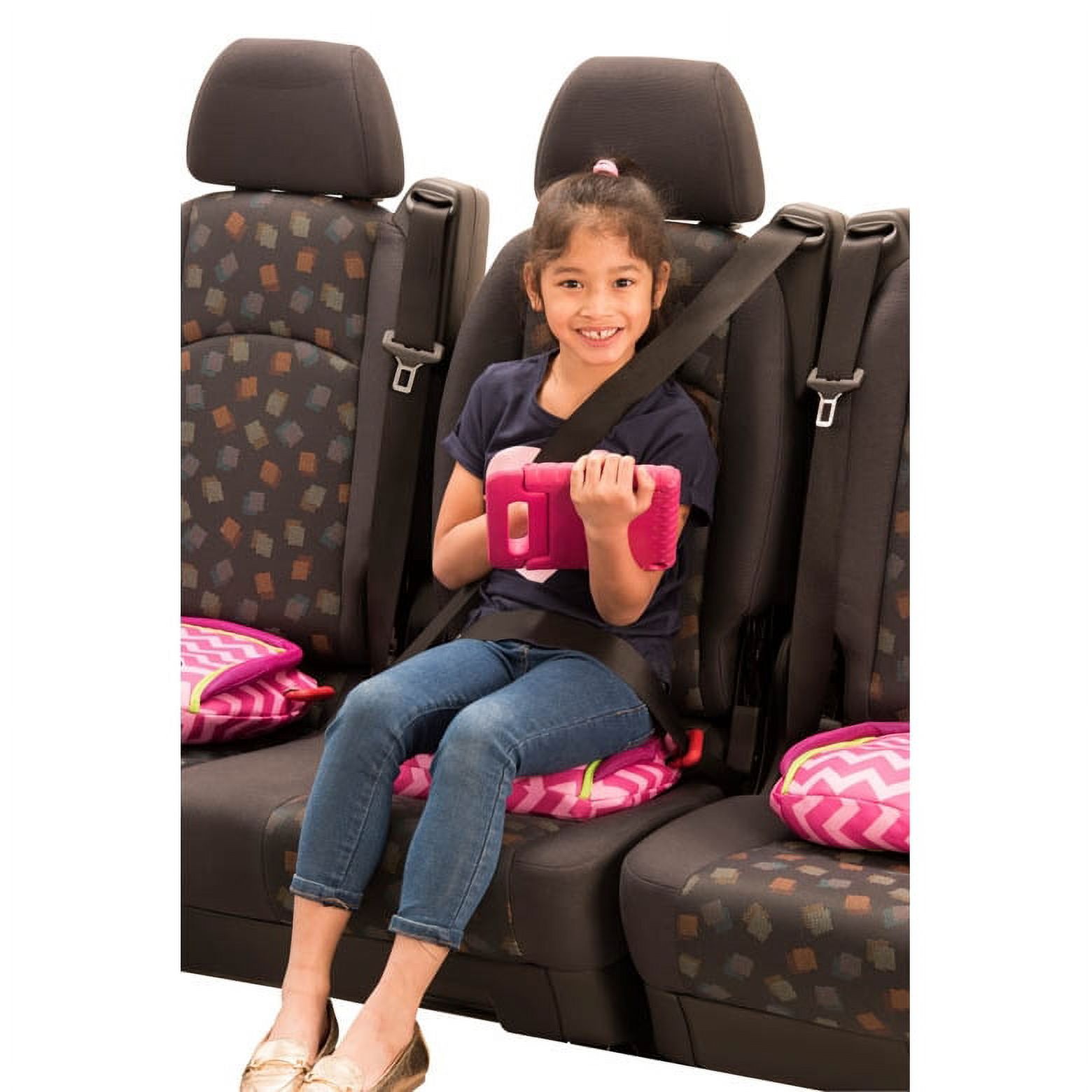 Bubblebum Backless Booster Car Seat, Black - image 5 of 7