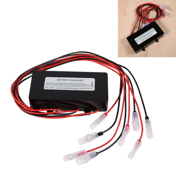 Battery Voltage Balancer Extend Battery Life Solar System Battery Balancer Lead-Acid Batteris Battery Equalizer For Industry Repair Shop Home Factory