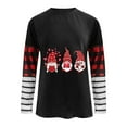 thumbnail image 4 of Ichuanyi Womens Fall Tops, Christmas Fashion Women's Casual Long Sleeve Printed Ladies Sweatshirts Tops, 4 of 4