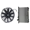 thumbnail image 1 of CCIYU 1Pc Radiator Cooling Fan and 1Pc Radiator Component Replacement Applicable for 2001-2006 for Kia Optima Magentis, 1 of 5