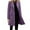 Purple, variant on Rigardu winter coats for women womens winter coats coats for women Women'S Autumn/Winter Jacket Casual Fashion Long Sleeved Mid Long Coat Single Breasted Suit Jacket Light blue+3XL