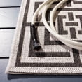 thumbnail image 3 of Safavieh Linden Derbhile Geometric Indoor/Outdoor Area Rug, Light Gray/Charcoal, 8' x 10', 3 of 9
