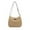 Beige, variant on LUOGENLI Female Crossbody Bags for Women Large Size Laptop Ladies Summer Fashion Handmade Crochet Crossbody Bag Beach Bag Casual Hundred Straw Bags Crossbody Bags for Women Small Size Travel