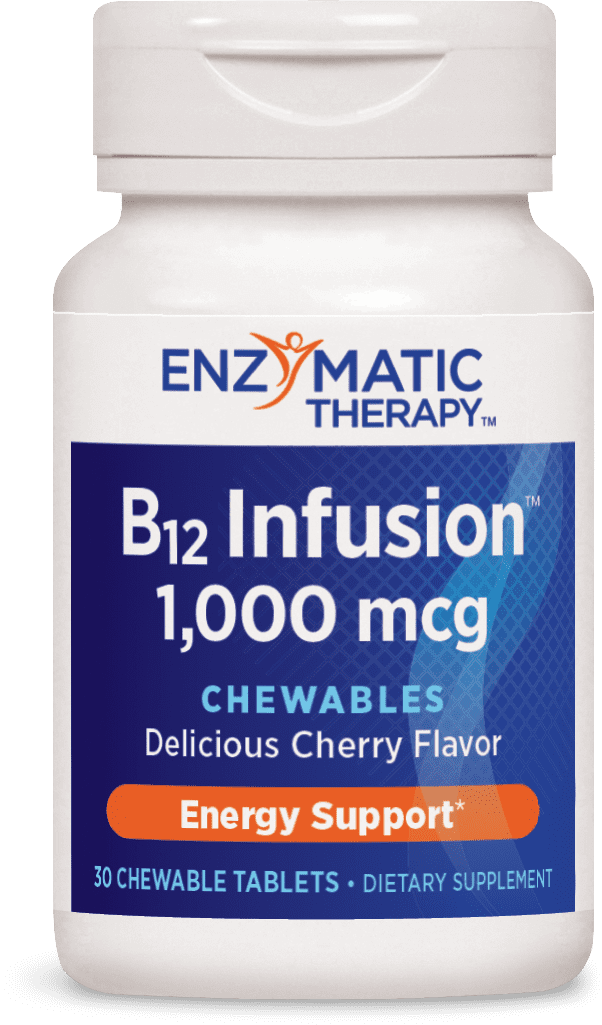 Enzymatic Therapy B12 Infusion Chewable Tablets, 30 Ct