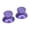Purple, variant on Rupoun 2PCS Thumbstick Caps Aluminum Alloy Thumb Joystick Grips Replacement Accessories for PS4 Xbox One Gaming Console Controller, Black, 2.36 inches / 6 cm