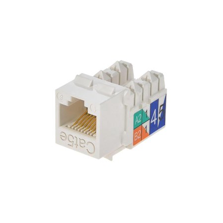 UPC: 0844660053767 | Monoprice Inc. Cat5e Punch Down Keystone Jack – White