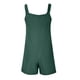 thumbnail image 5 of ICHUANYI Clearance Women's Summer Comfortable Casual Suspender Shorts Solid Color Pocket Jumpsuit Shorts(Army Green, L) ICHUANYI WER2023080702908, 5 of 5