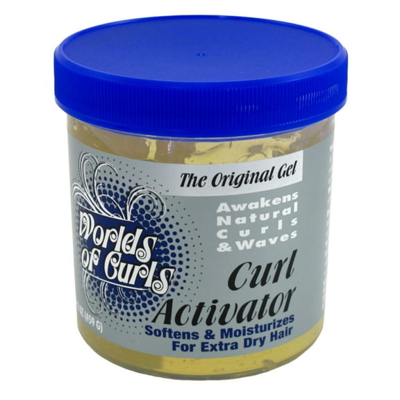 Worlds Of Curls Activator Original Gel Extra Dry 16.2oz (Pack of 3)