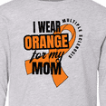 thumbnail image 4 of Inktastic I Wear Orange For My Mom Multiple Sclerosis Awareness Long Sleeve Youth T-Shirt, 4 of 5