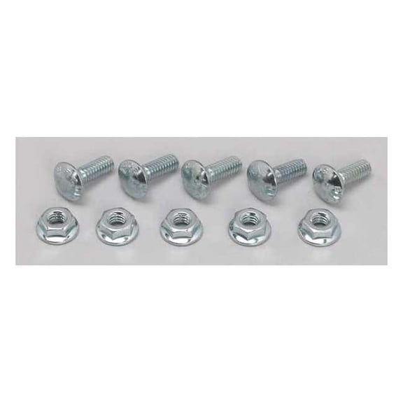 Cablofil Screw And Flange Nut,Electro Zinc,PK50 EZBN1/4EZ