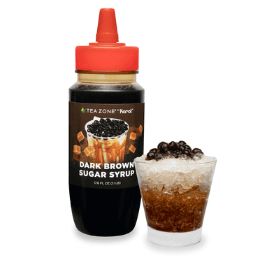 Dark Brown Sugar Syrup | 17.6 fl oz (520 mL) | Tea Zone