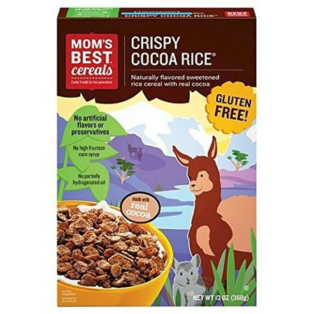 Mom's Best Cereals Crispy Cocoa Rice Cereal 13 oz (Pack of