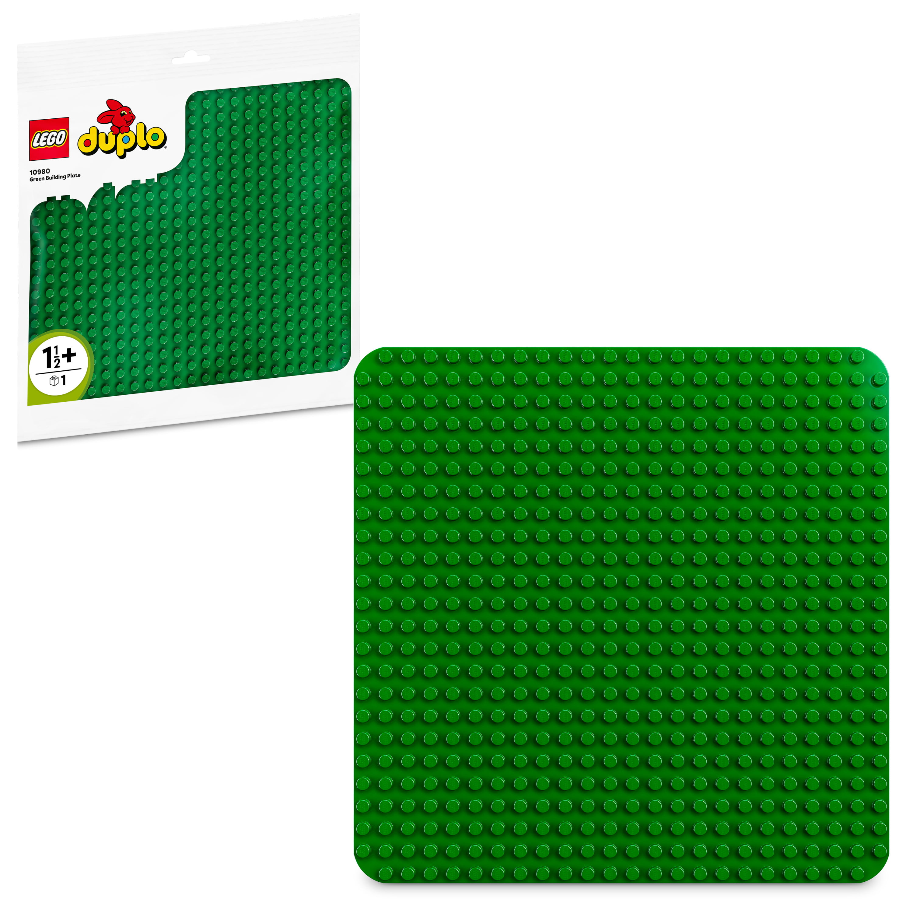 1 lime Lego Duplo Baseplate 6X12 Flat