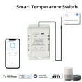 thumbnail image 2 of Temperature Switch,With Data Statistics App With Data Function Compatible With Compatible With And Wifi Temperature Switch Ifttt Scenarios Function Temperature Switch App With And Voice, 2 of 5