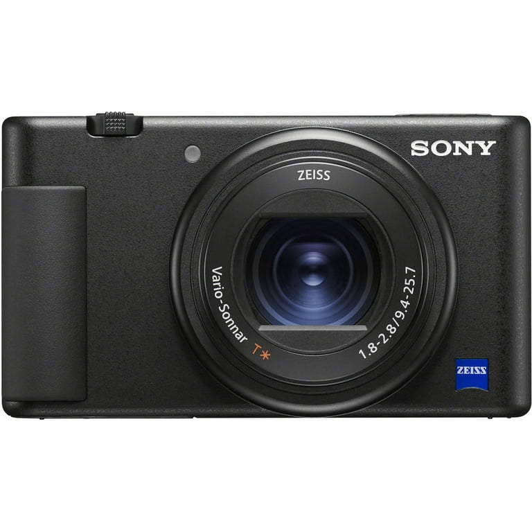 【良品】ZV-1 Sony ZV-1 Digital Camera New (Black) (DCZV1/B) + 64GB Memory Card