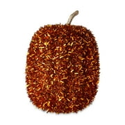 Way To Celebrate Harvest Tinsel Mini Foam Pumpkin, Brown