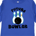 thumbnail image 4 of Inktastic Future Bowling Childs Bowling Boys or Girls Long Sleeve Toddler T-Shirt, 4 of 5