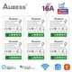 thumbnail image 2 of AUBESS Tuya WiFi MiNi Smart Switch With Energy Monitor 16A 2-way control Timer Wireless Switch, 2 of 4