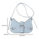 thumbnail image 5 of 3139 Bolso Bandolera Tipo Media Y2k Motocicleta Moderno Y Versátil (azul) Azul, 5 of 9