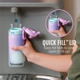 thumbnail image 3 of Botella de agua Ello Kids Pop & Fill de acero inoxidable de 350 ml, 3 of 7