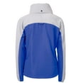 thumbnail image 3 of Women's Cutter & Buck Royal Atlanta Braves  Charter Eco Recycled Half-Zip Anorak Jacket, 3 of 3