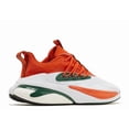 thumbnail image 4 of Size 7.5- Adi-das Unisex AlphaBoost V2 NCAA Pack Miami Shoes, Orange/Green/White, 4 of 6