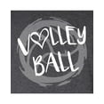 thumbnail image 2 of Go All Out Volleyball Distressed Ball Long Sleeve T-Shirt Mens, 2 of 4